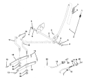 Mower Diagram and Parts List for HD12538J  Weed Eater Lawn Tractor